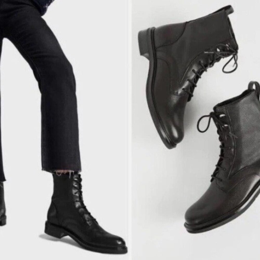 Rag & Bone Women's Black Leather Boots 41